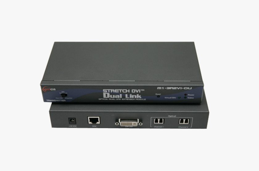 передача сигнала по оптоволокну DVI DUAL LINK