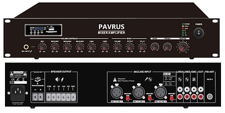 PAVRUS PA-A350EC микшер-усилитель